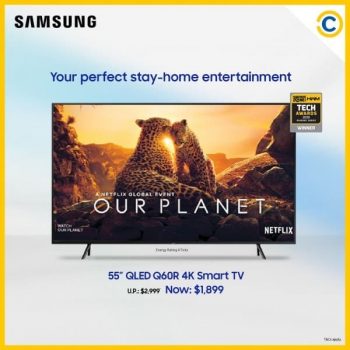 Samsung-55”-QLED-Q60R-4K-Smart-TV-Promotion-at-COURTS-350x350 14 May-1 Jun 2020: Samsung 55” QLED Q60R 4K Smart TV Promotion at COURTS