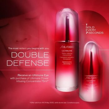 Shiseido-Ultimune-Double-Defense-Promotion-at-Robinsons-350x350 19-31 May 2020: Shiseido Ultimune Double Defense Promotion at Robinsons
