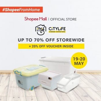 Shopee-CityLife-Storewide-Promotion-350x350 19-20 May 2020: CityLife Storewide Promotion on Shopee