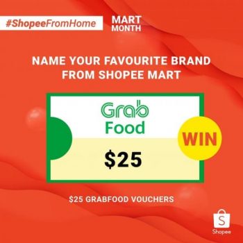 Shopee-GrabFood-Voucher-Promotion-350x350 30 Apr-1 May 2020: Shopee GrabFood Voucher Giveaway