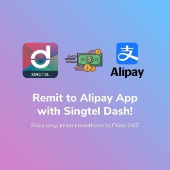 Singtel-Dash-Cashback-on-Transaction-Fees-Promotion-350x350 22 May 2020 Onward: Singtel Dash Promotion with Alipay App