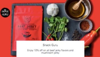 Snack-Guru-Beef-Jerky-Flavors-And-Mushroom-Jerky-Promotion-with-HSBC-350x201 28 May-30 Jun 2020: Snack Guru Beef Jerky Flavors And Mushroom Jerky Promotion with HSBC