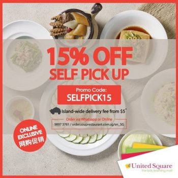 Soup-Restaurant-Online-Exclusive-Promotion-at-United-Square-Shopping-Mall-350x350 29 Apr 2020 Onward: Soup Restaurant Online Exclusive Promotion at United Square Shopping Mall