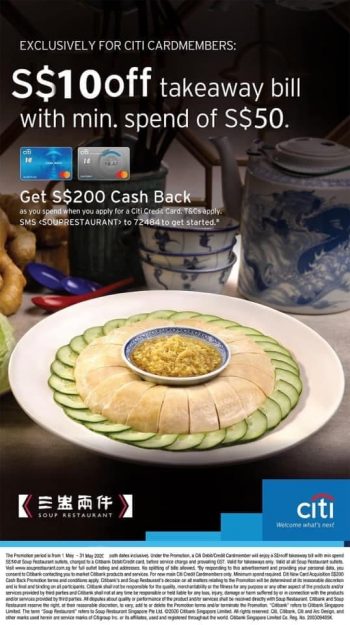 Soup-Restaurant-Takeaway-Bill-Promotion-with-Citi-350x625 15-31 May 2020: Soup Restaurant Takeaway Bill Promotion with Citi