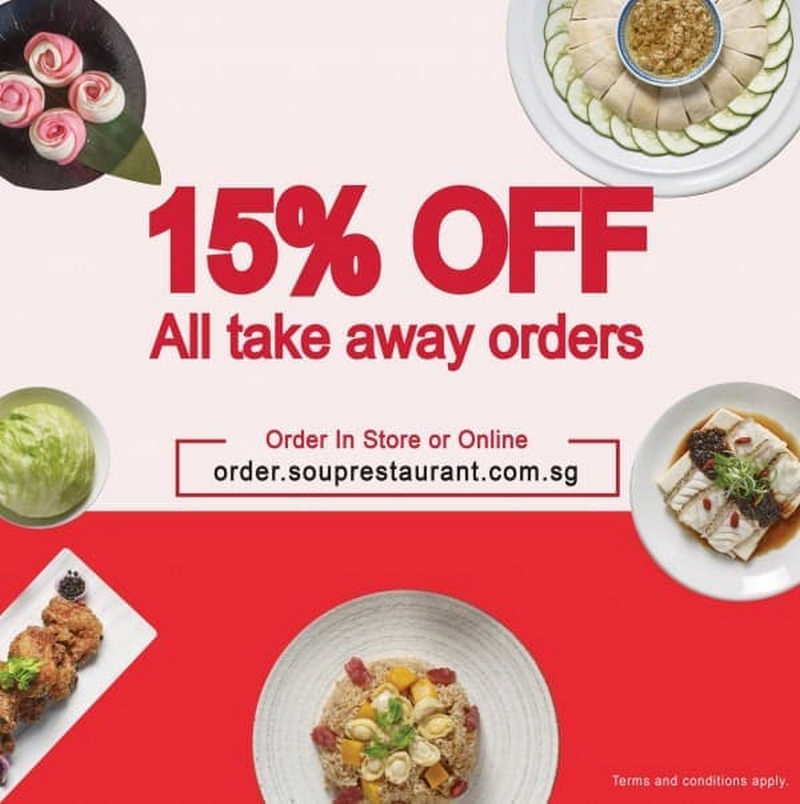 Now till 31st May 2020: Soup Restaurant Takeaway Promotion - SG ...