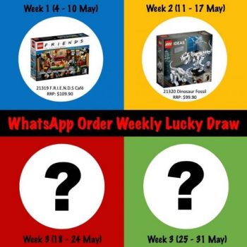 The-Brick-Shop-LEGO-Products-Promotion-350x350 4-31 May 2020: The Brick Shop WhatsApp Order Weekly Lucky Draw