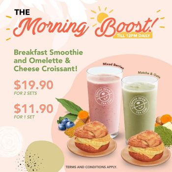 The-Coffee-Bean-Tea-Leaf-Morning-Boost-Promotion-350x350 18 May 2020 Onward: The Coffee Bean & Tea Leaf Morning Boost Promotion