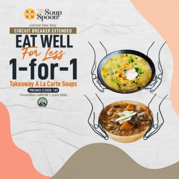 The-Soup-Spoon-Soup-erb-1-for-1-Deal-at-Hillion-Mall-350x350 14 May-1 Jun 2020: The Soup Spoon Soup-erb 1-for-1 Deal at Hillion Mall