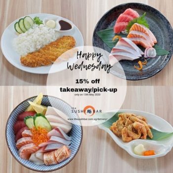 The-Sushi-Bar-Midweek-Promotion-350x350 13 May 2020 Onward: The Sushi Bar Midweek Promotion