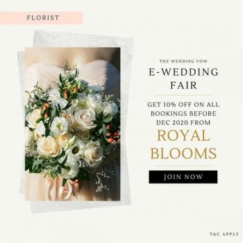 The-wedding-Vow-E-Wedding-Fair-Promotion-1-350x350 20-31 May 2020: The wedding Vow E-Wedding Fair Promotion