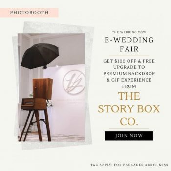 The-wedding-Vow-E-Wedding-Fair-Promotion-with-The-Story-Box-Co.-350x350 22-31 May 2020: The wedding Vow E-Wedding Fair Promotion with The Story Box Co.