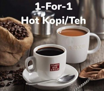 Toast-Box-1-for-1-Hot-Kopi-Teh-Promo-350x305 28 May 2020: Toast Box  1-for-1 Hot Kopi/Teh Promo