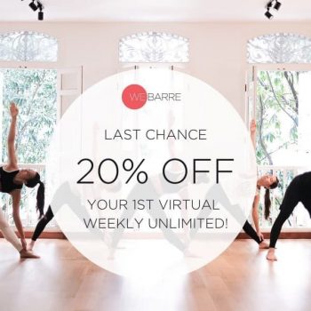 WeBarre-Studio-Virtual-Weekly-Unlimited-Pack-Promotion-350x350 11-12 May 2020: WeBarre Studio Virtual Weekly Unlimited Pack Promotion