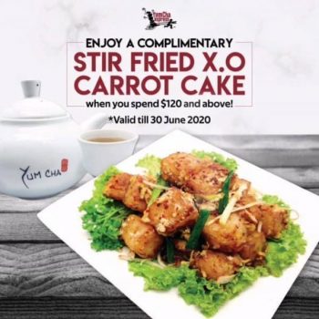 Yum-Cha-Restaurant-complimentary-Stir-Fried-X.O-Carrot-Cake-Promotion-350x350 21 May-30 Jun 2020: Yum Cha Restaurant Complimentary Stir Fried X.O Carrot Cake Promotion