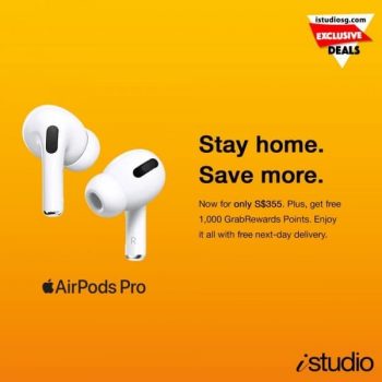 iStudio-AirPods-Pro-Promotion-350x350 20 May 2020 Onward: iStudio AirPods Pro Promotion