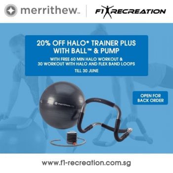 1-Week-Left-for-you-to-enjoy-20-off-Halo-Trainer-Plus-with-Ball-Pump-350x350 22-30 Jun 2020: F1 Recreation Halo Trainer Plus with Ball & Pump Promotion