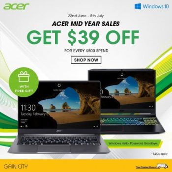 Acer-Mid-Year-Sale-at-Gain-City--350x350 24 Jun-5 Jul 2020: Acer Mid-Year Sale at Gain City