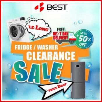 BEST-Denki-Clearance-Sale-350x350 5 Jun 2020 Onward: BEST Denki Fridge and Washer Clearance Sale