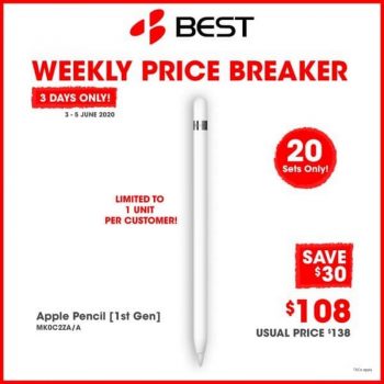 BEST-Denki-Weekly-Price-Breaker-350x350 3-5 Jun 2020: BEST Denki Weekly Price Breaker