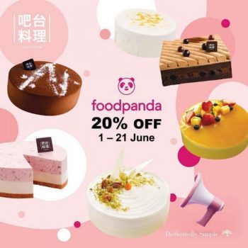 Barcook-Bakery-20-off-Promotion-at-FoodPanda-350x350 1-21 Jun 2020: Barcook Bakery 20% off Promotion at FoodPanda