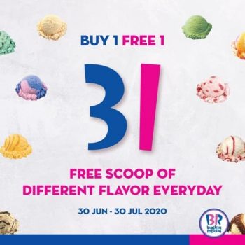 Baskin-Robbins-Buy-1-Free-1-Promotion-350x350 30 Jun-30 Jul 2020: Baskin Robbins Buy 1 Free 1 Promotion