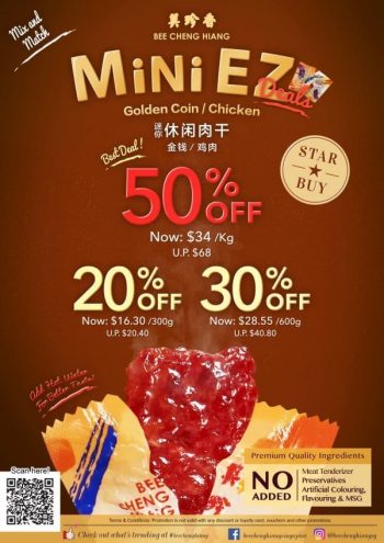 Bee-Cheng-Hiang-Mini-EZ-Golden-Coin-and-Chicken-Promotion-350x495 26 Jun 2020 Onward: Bee Cheng Hiang Mini EZ Golden Coin and Chicken Promotion