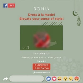 Bonia-Facebook-Live-350x350 4 Jun 2020: Bonia Facebook Live