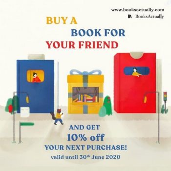 BooksActually-10-off-Promo-350x350 3 Jun 2020 Onwaard: Books Actually 10% off Promo