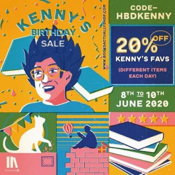 BooksActually-Kenny-Birthday-Sale-350x350 8-10 Jun 2020: BooksActually Kenny Birthday Sale