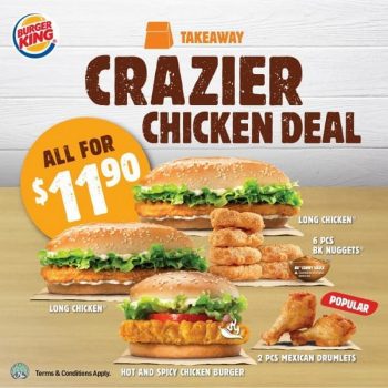 Burger-King-Crazier-Chicken-Deal-350x350 2 Jun 2020 Onward: Burger King Crazier Chicken Deal