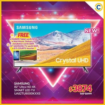 COURTS-82”-Ultra-Hd-4k-Smart-Led-Tv-Promotion-350x350 19-21 Jun 2020: COURTS 82” Ultra Hd 4k Smart Led Tv Promotion