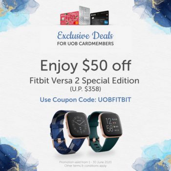 Challenger-Fitbit-Deal-Promo-with-UOB-Card-350x350 1-30 Jun 2020: Challenger Fitbit Deal Promo with UOB Cards
