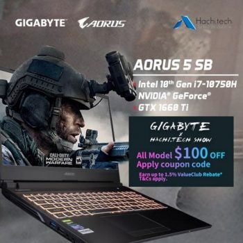 Challenger-Gigabyte-Gaming-Laptop-Promo-350x350 13 Jun 2020 Onward: Challenger Gigabyte Gaming Laptop Promo