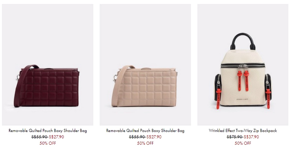 Charles-Keith-Sale-2020-Singapore-001 Today onwards: Charles & Keith Sitewide up to 72% Off Sale! For Bags, Shoes, Wallets & More!