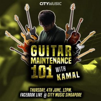 City-Music-Guitar-Maintenance-101-with-Kamal-350x350 4 Jun 2020: City Music Guitar Maintenance 101 with Kamal