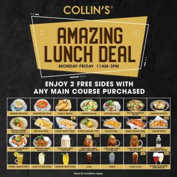 Collins-Grille-Amazing-Lunch-Deals-350x350 19 Jun 2020 Onward: Collin's Grille Amazing Lunch Deals