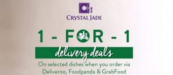 Crystal-Jade-1-For-1-Delivery-Deals-350x152 Now till 30 Jun 2020: Crystal Jade 1-For-1 Delivery Deals