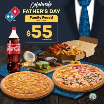 Dominos-Fathers-Day-Promotion-350x350 15-21 Jun 2020: Domino's Father's Day Promotion