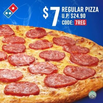Dominos-Regular-Thin-Crust-Pizza-Promotion-350x350 15-17 Jun 2020: Domino's Regular Thin Crust Pizza Promotion