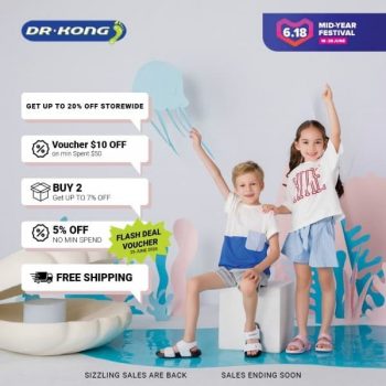 Dr.-Kong-Backpack-and-Healthy-Shoe-Promotion-on-Lazada-350x350 18-25 Jun 2020: Dr. Kong Backpack and Healthy Shoe Promotion on Lazada