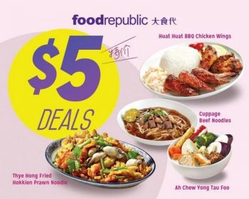 Food-Republic-5-Deals-350x280 Now till 30 Jun 2020: Food Republic $5 Deals