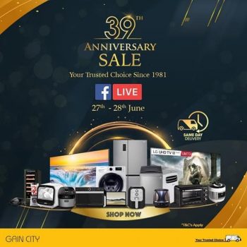 Gain-City-39th-Anniversary-Sale-Facebook-Live-350x350 27-28 Jun 2020: Gain City 39th Anniversary Sale Facebook Live