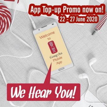 Gong-Cha-Boba-stic-Top-up-Promotion-350x350 22-27 Jun 2020: Gong Cha Boba-stic Top-up Promotion