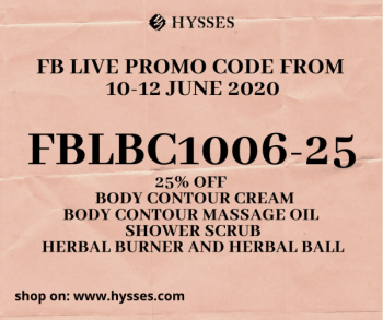 HYSSES-Fb-Live-Special-Deal-350x293 10-12 Jun 2020: HYSSES Fb Live Special Deal
