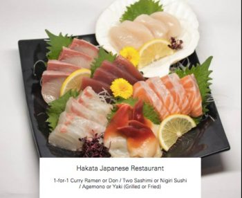 Hakata-Japanese-Restaurant-1-for-1-Promotion-with-HSBC--350x286 1 Jun-30 Dec 2020: Hakata Japanese Restaurant 1-for-1 Promotion with HSBC
