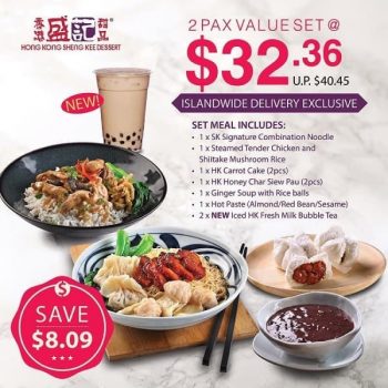 Hillion-Mall-2-Pax-Value-Set-Promotion-350x350 10 Jun 2020 Onward: Hong Kong Sheng Kee Dessert's 2 Pax Value Set Promotion at Hillion Mall