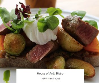 House-of-AnLi-Bistro-1-for-1-Promotion-with-HSBC-350x293 1 Jun-30 Dec 2020: House of AnLi Bistro 1-for-1 Promotion with HSBC