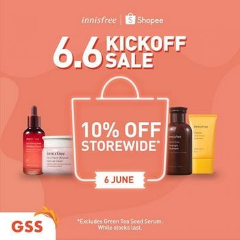 Innisfree-6.6-Kickoff-Sale-at-Shopee-350x350 6 Jun 2020: Innisfree 6.6 Kickoff Sale at Shopee