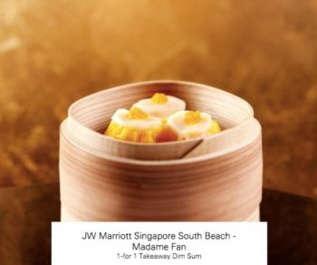JW-Marriott-Singapore-South-Beach-1-for-1-Promotion-with-HSBC-at-Madame-Fan-350x293 12-14 Jun 2020: JW Marriott Singapore South Beach 1-for-1 Promotion with HSBC at Madame Fan
