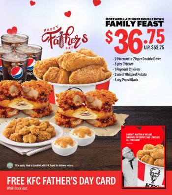 16 Jun 2020 Onward: KFC Father’s Day Promotion - SG.EverydayOnSales.com